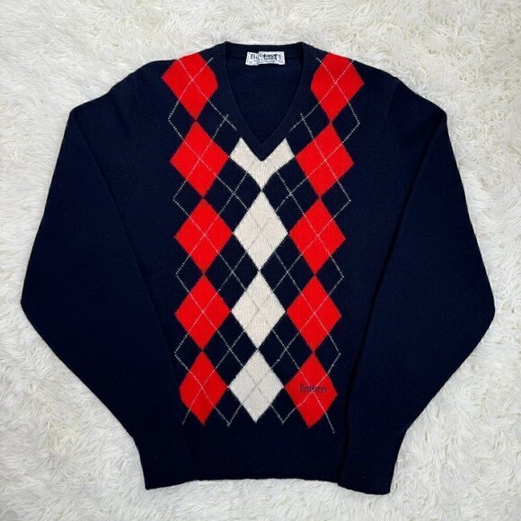 Burberrys Unisex Vintage Pure Lambswool Sweater - Picture 4 of 10